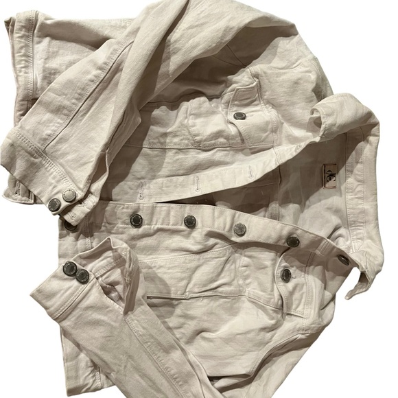 WHITE DENIEM JACKET !!! - Picture 2 of 6